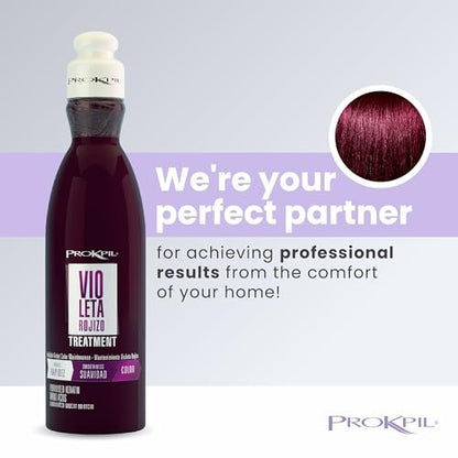 Prokpil Reddish Violet Color Depositing Treatment - Nuance 10.1oz (300ml) | Violeta Rojizo Matizante Avelisse