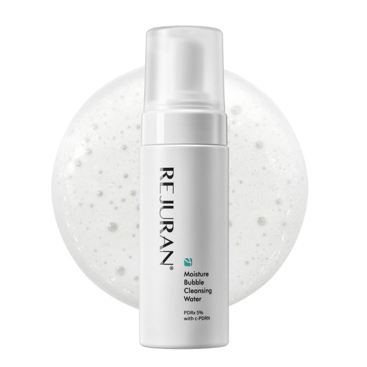 REJURAN Moisture Bubble Cleansing Water with c-PDRN – Hydrating Micellar Foaming Cleanser for Makeup Removal, pH-Balanced Korean Skin Care (5.07 fl oz) Avelisse