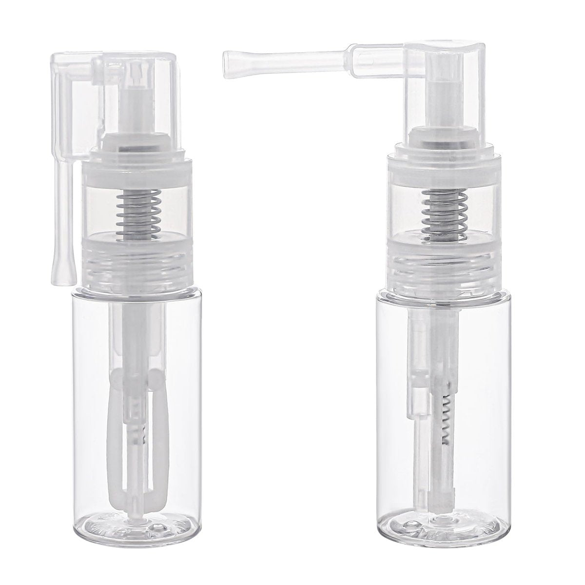 KALIONE 2-Pack 25ml Empty Powder Spray Bottles – Reusable Detachable Travel Bottles for Face, Hair, Body, Nail - görsel 1