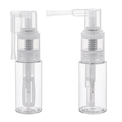 KALIONE 2-Pack 25ml Empty Powder Spray Bottles – Reusable Detachable Travel Bottles for Face, Hair, Body, Nail