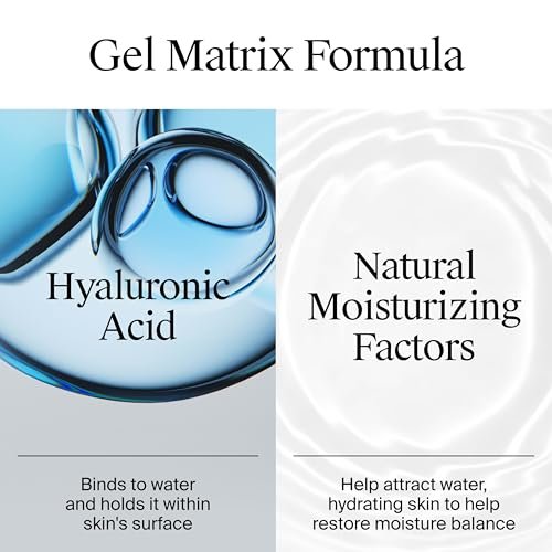 Neutrogena Hydro Boost Gel Cream for Normal/Dry Skin, 48-Hour Hydration, Fragrance-Free Face Moisturizer with Hyaluronic Acid, 1.7 oz + Trial Size Hydro Boost Hydrating Gel Cleanser, 0.5 fl oz Avelisse