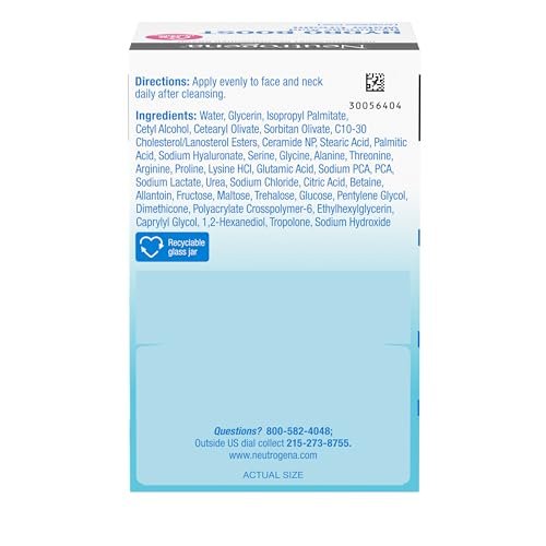 Neutrogena Hydro Boost Water Cream 72H Hydrating Face Moisturizer with Hyaluronic Acid for Normal to Extra Dry Skin, Fragrance Free, 1.7 oz + Trial Size Hydro Boost Hydrating Gel Cleanser 0.5 fl oz Avelisse
