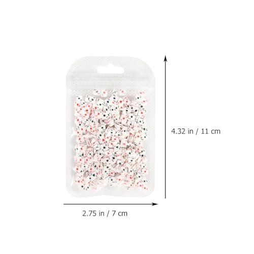 Poker Card Nail Charms - 3D Polymer Clay Nail Art Accessories for DIY Manicure, Compact Size 11x7cm, Assorted Colors for Home Salon Use - görsel 4