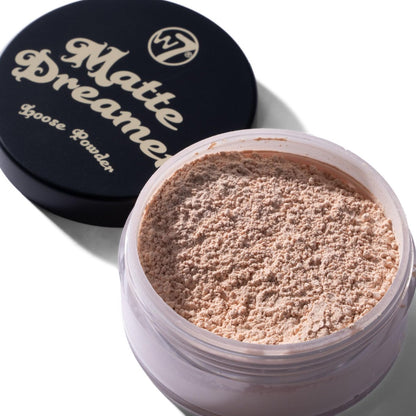 W7 Loose Face Powder Trio - Banana, Nude & Pink Setting Powders - Ultra-Fine 3-Piece Set for Flawless Makeup