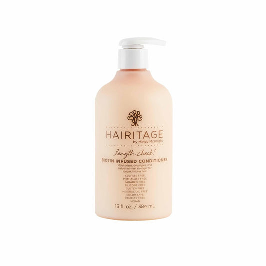 Hairitage Biotin & Jamaican Castor Oil Hair Conditioner for Thinning Hair - Promotes Hair Growth - Deep Conditioning Treatment - Extra-Strength Sulfate-Free - 13 Fl Oz
