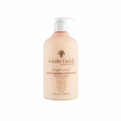 Hairitage Biotin & Jamaican Castor Oil Hair Conditioner for Thinning Hair - Promotes Hair Growth - Deep Conditioning Treatment - Extra-Strength Sulfate-Free - 13 Fl Oz - görsel 2