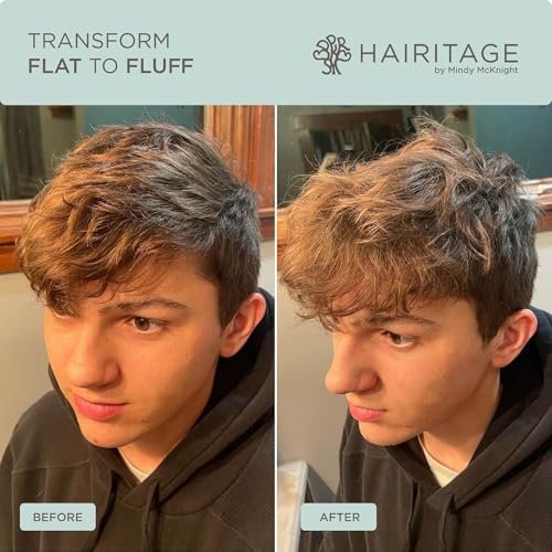 Hairitage Hair Texture Powder for Volume – Lightweight + Medium Hold – Texturizing & Volumizing Hair Styling Powder for Men, Women, Boys & Girls – Sulfate Free, Vegan & Dermatologist Tested - görsel 6