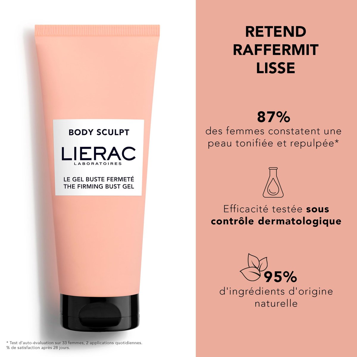 Lierac Body Care Firming & Cellulite Treatment Cream with Caffeine & Ginger - 2.53 Fl Oz - görsel 3