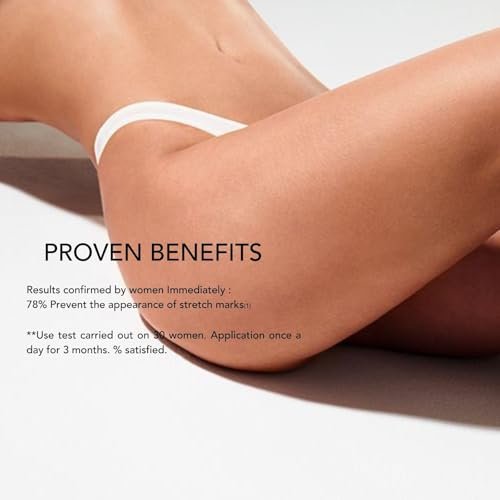 Lierac Phytolastil Pregnancy Stretch Mark Prevention Cream Gel - Hydrates & Soothes Skin on Stomach, Belly, Bust & Buttocks, Non-Scented, Suitable for All Skin Types - 13.52 Fl Oz - görsel 7