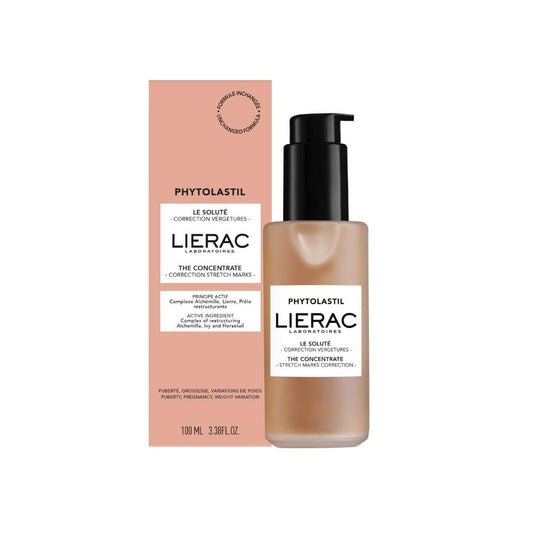 Lierac Phytolastil Stretch Mark Removal Concentrate - Firms Skin, Fades Cellulite, Diminishes Stretch Marks on Breasts, Stomach, Hips, Buttocks & Thighs, Hydrating for All Skin Types - 100ml