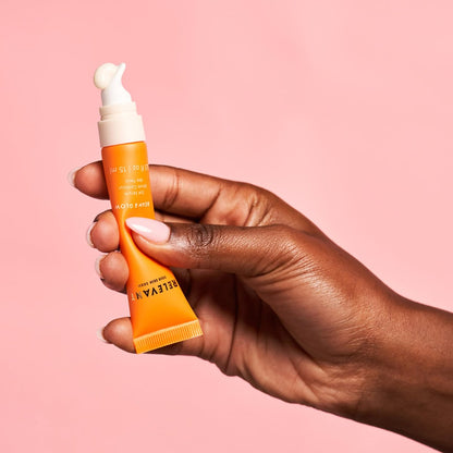 RELEVANT Beam and Glow Eye Serum – Hydrating Vegan Eye Serum with Shea Butter & Niacinamide – Gluten Free – 0.5 oz