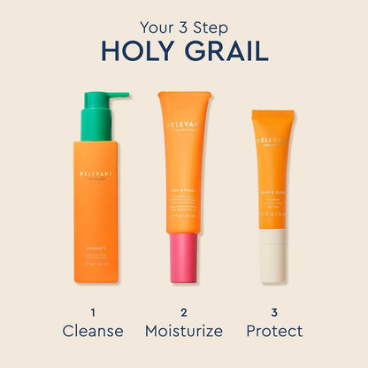RELEVANT Beam and Glow Eye Serum – Hydrating Vegan Eye Serum with Shea Butter & Niacinamide – Gluten Free – 0.5 oz