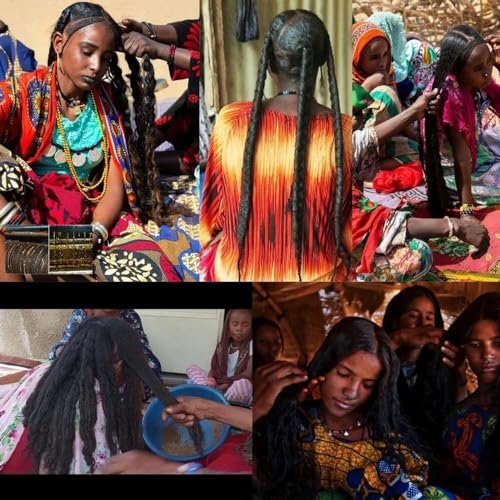 West African Scalp Awaken Oil — Herbal Blend with Castor Oil and Rosemary Oil for Fuller-Looking & Stronger-Feeling Hair for 3C–4C Kinky & Coily Hair - görsel 8