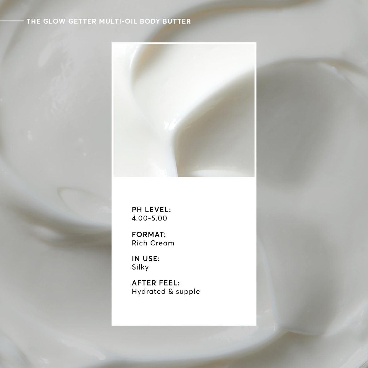 Naturium The Glow Getter Whipped Multi-Oil Body Butter - Firming & Hydrating Body Moisturizer with Shea Butter, 7.7 fl oz Avelisse