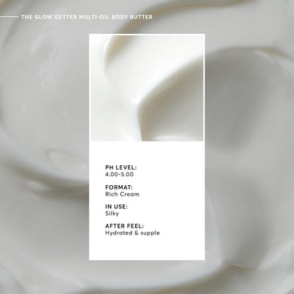 Naturium The Glow Getter Whipped Multi-Oil Body Butter - Firming & Hydrating Body Moisturizer with Shea Butter, 7.7 fl oz Avelisse