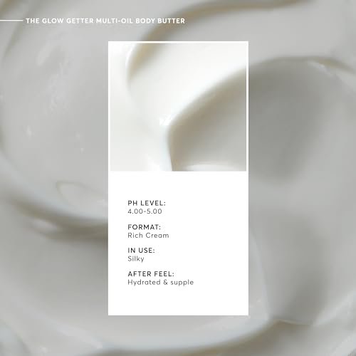 Naturium The Glow Getter Whipped Multi-Oil Body Butter - Firming & Hydrating Body Moisturizer with Shea Butter, 7.7 fl oz Avelisse