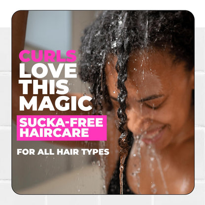 The Doux DEAR MAMA Moisture Milk – Leave In Conditioner for Curly Hair with Aloe & Pineapple – Curl Refresher, Detangler & Deep Conditioner for Natural Hair Care, 12 oz