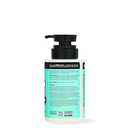 The Doux PRESS REWIND Curl Retention Shampoo – Anti-Frizz Hydrating Shampoo for Curly Hair with Aloe & Pataua Oil – Sulfate-Free, 8 oz Avelisse