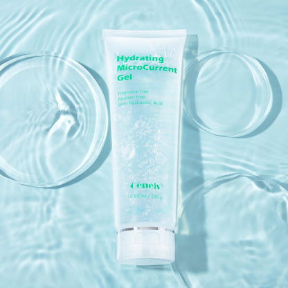 Oeneis Hydrating Microcurrent Conductive Gel – Fragrance-Free, Paraben-Free Gel Primer with Hyaluronic Acid for RF & Microcurrent Devices, 300g Tube