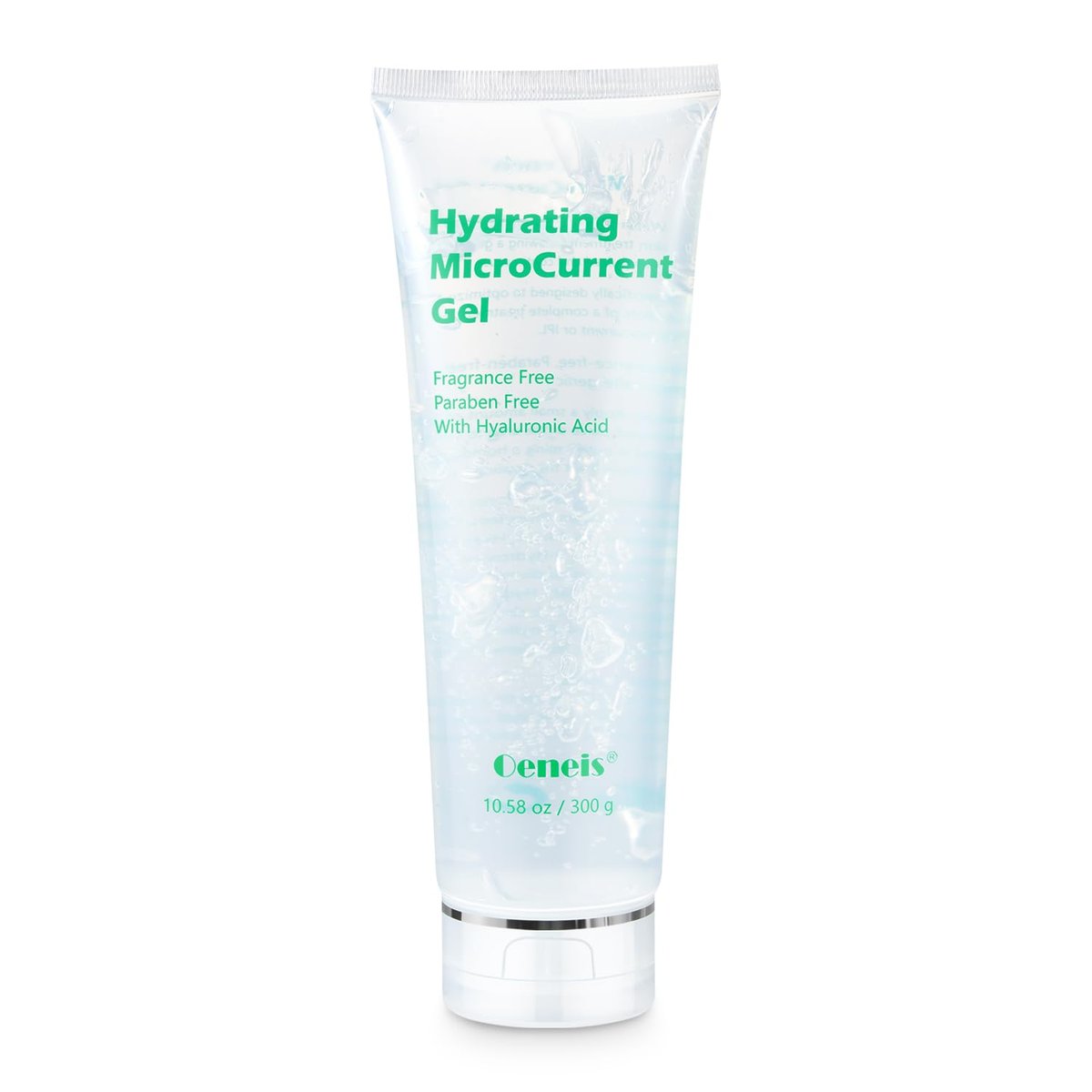Oeneis Hydrating Microcurrent Conductive Gel – Fragrance-Free, Paraben-Free Gel Primer with Hyaluronic Acid for RF & Microcurrent Devices, 300g Tube - görsel 1