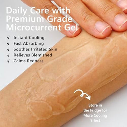 Oeneis Hydrating Microcurrent Conductive Gel – Fragrance-Free, Paraben-Free Gel Primer with Hyaluronic Acid for RF & Microcurrent Devices, 300g Tube