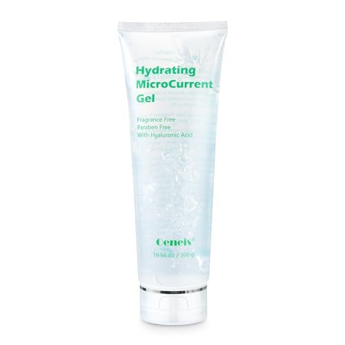 Oeneis Hydrating Microcurrent Conductive Gel – Fragrance-Free, Paraben-Free Gel Primer with Hyaluronic Acid for RF & Microcurrent Devices, 300g Tube - görsel 2