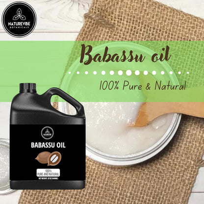 Naturevibe Botanicals Babassu Oil 32 Ounces – 100% Pure & Natural for Skin and Hair Care Avelisse