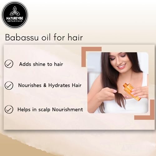 Naturevibe Botanicals Babassu Oil 32 Ounces – 100% Pure & Natural for Skin and Hair Care Avelisse