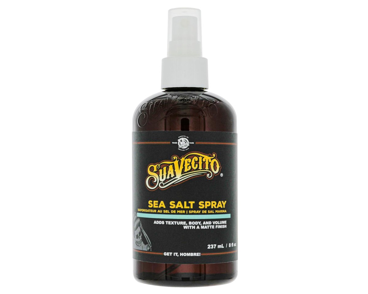 Suavecito Sea Salt Spray - Natural Hair Volume & Texture, Light Flexible Hold, Alcohol & Paraben-Free, 8 oz - görsel 2