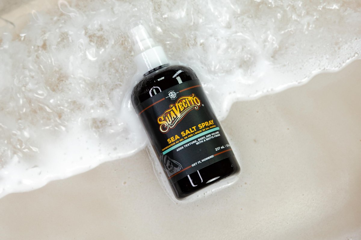 Suavecito Sea Salt Spray - Natural Hair Volume & Texture, Light Flexible Hold, Alcohol & Paraben-Free, 8 oz - görsel 8