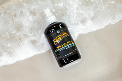 Suavecito Sea Salt Spray - Natural Hair Volume & Texture, Light Flexible Hold, Alcohol & Paraben-Free, 8 oz