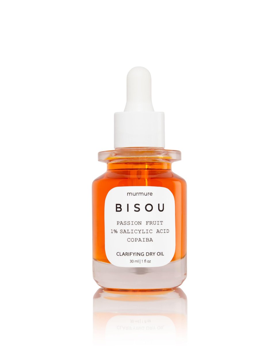 Murmure - Bisou Clarifying & Exfoliating Face Oil with Salicylic Acid, Copaiba & Licorice Root for Blackheads, Blemishes & Redness – All Skin Types, Sensitive Skin (1 oz) - görsel 2