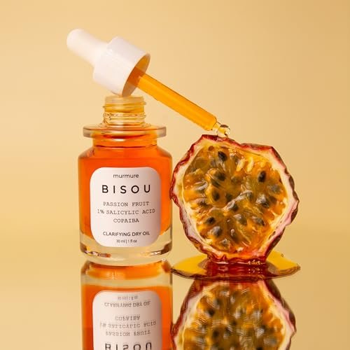 Murmure - Bisou Clarifying & Exfoliating Face Oil with Salicylic Acid, Copaiba & Licorice Root for Blackheads, Blemishes & Redness – All Skin Types, Sensitive Skin (1 oz) - görsel 7