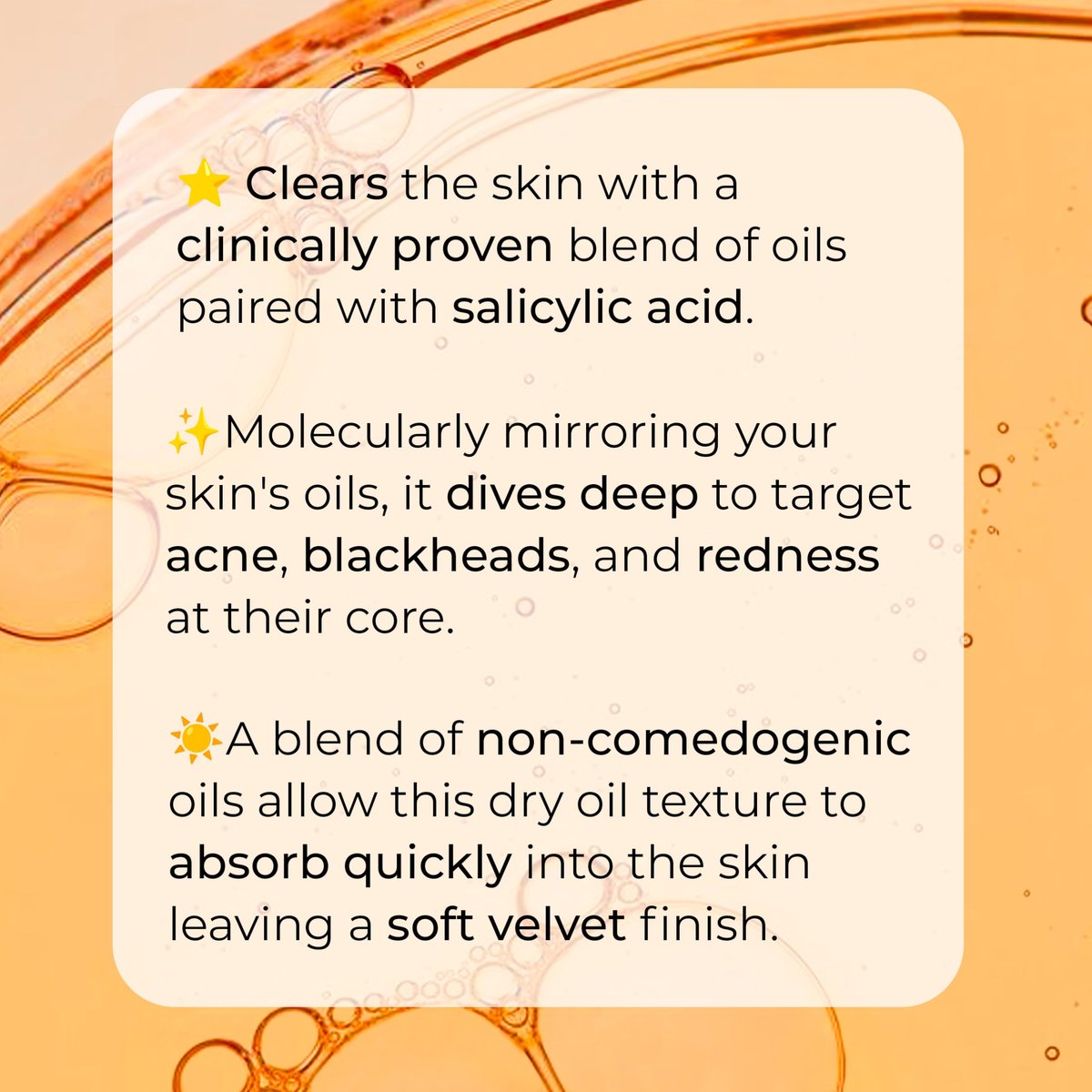Murmure - Bisou Clarifying & Exfoliating Face Oil with Salicylic Acid, Copaiba & Licorice Root for Blackheads, Blemishes & Redness – All Skin Types, Sensitive Skin (1 oz) - görsel 6