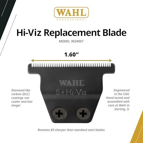 Wahl Professional HiViz Replacement Blade – High-Precision Stainless Steel, Easy Install, Fits HiViz Clippers Avelisse