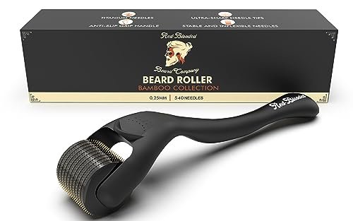 Beard Derma Roller for Beard Growth & Scalp Hair Care – Microneedle Roller with Titanium Needles for Thicker-Looking Beard, Minoxidil Roller for Men - görsel 2
