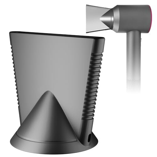 PUREGUST Salon Styling Concentrator Attachment Nozzle for Dyson Supersonic Hair Dryer - Grey Avelisse