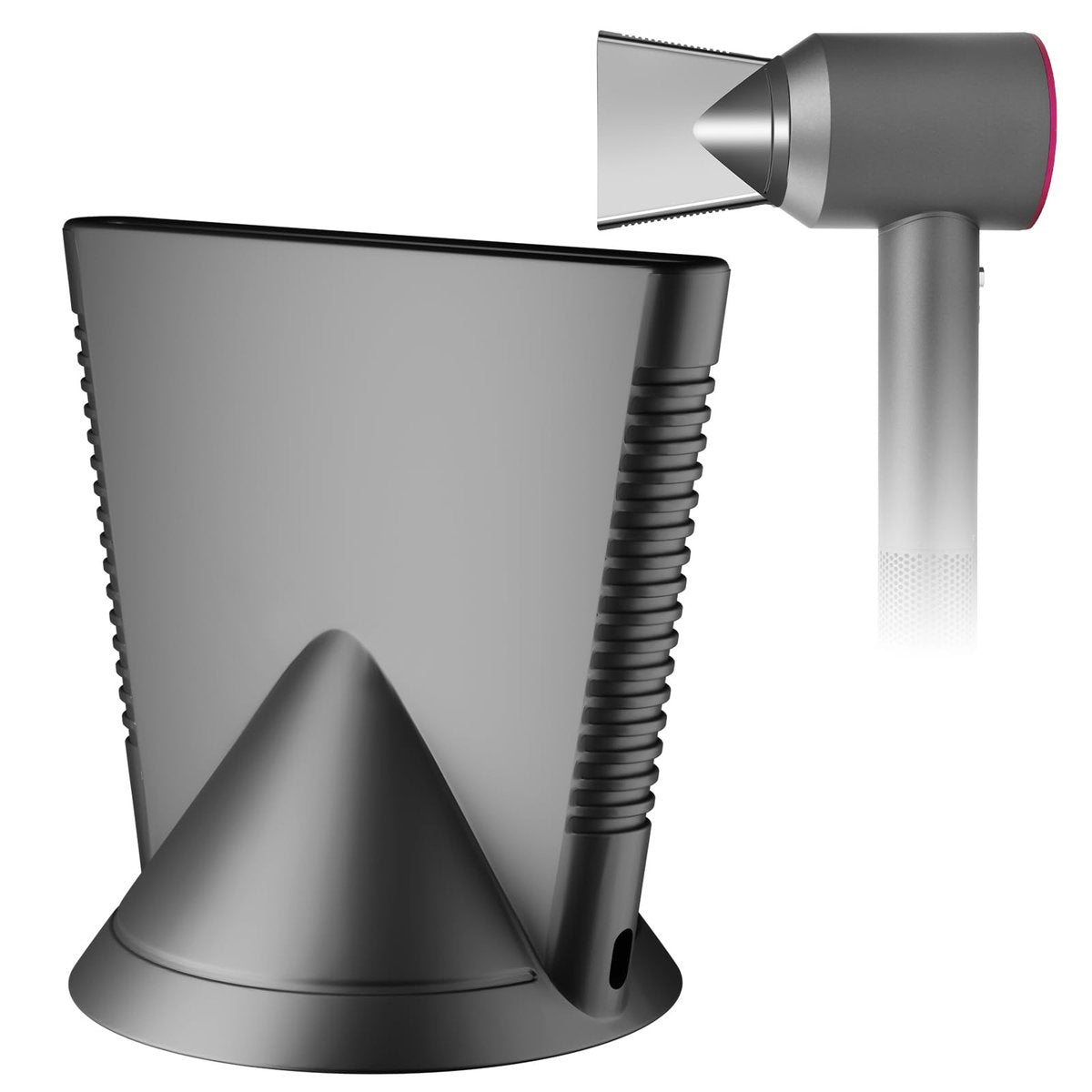 PUREGUST Salon Styling Concentrator Attachment Nozzle for Dyson Supersonic Hair Dryer - Grey Avelisse