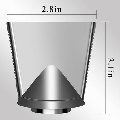 PUREGUST Salon Styling Concentrator Attachment Nozzle for Dyson Supersonic Hair Dryer - Grey Avelisse