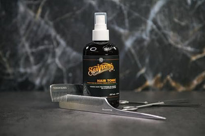Suavecito Hair Tonic Spray 8 oz - Alcohol Free, Paraben Free, Sulfate-Free with Rosemary & Witch Hazel for Nourished Scalp and Resilient Hair Avelisse