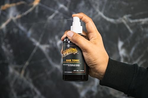 Suavecito Hair Tonic Spray 8 oz - Alcohol Free, Paraben Free, Sulfate-Free with Rosemary & Witch Hazel for Nourished Scalp and Resilient Hair Avelisse