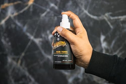 Suavecito Hair Tonic Spray 8 oz - Alcohol Free, Paraben Free, Sulfate-Free with Rosemary & Witch Hazel for Nourished Scalp and Resilient Hair Avelisse
