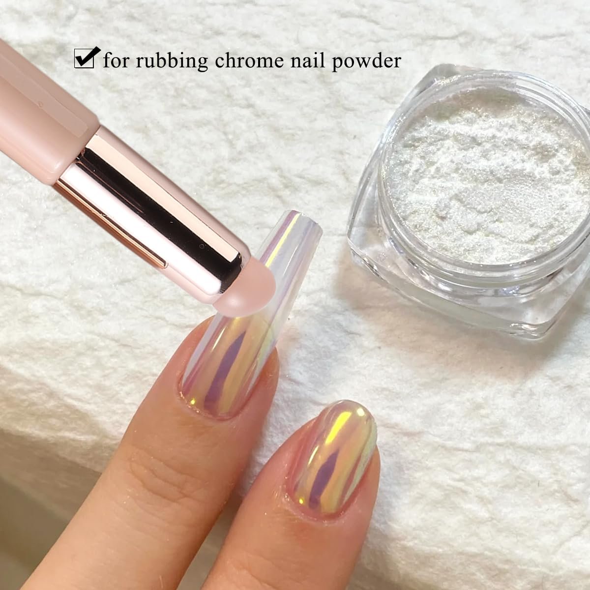 Fcozpjk 2-Pack Silicone Brush for Ombre Nail Art | Reusable Gel Polish Brush Gradient Nail Design | Soft Head Stamper for Stamping Nail Art Manicure Tool - görsel 9