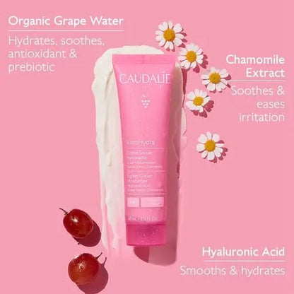Caudalie VinoHydra Sorbet Cream Moisturizer with Hyaluronic Acid - 60 mL Avelisse