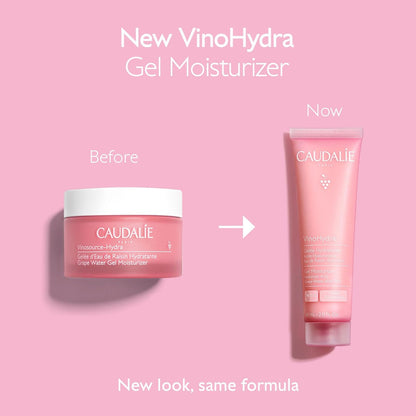 Caudalie VinoHydra Gel Moisturizer with Hyaluronic Acid & Aloe Vera - 60 mL (2 Fl Oz) Avelisse