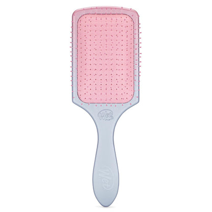 Wet Brush Paddle Detangler Hair Brush - Ultra-Soft IntelliFlex Bristles with AquaVent Design - Pink/Purple Ombre - for Wet, Dry, Damaged Hair - Women & Men