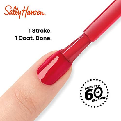 Sally Hansen Insta-Dri Nail Polish - Despicable Me Collection - 775 Going Mega - Metallic Gold Yellow - Quick Dry, Long Lasting, Streak-Free Shine