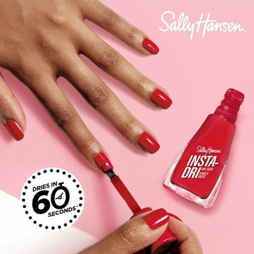 Sally Hansen Insta-Dri Nail Polish - Despicable Me Collection - 775 Going Mega - Metallic Gold Yellow - Quick Dry, Long Lasting, Streak-Free Shine - görsel 6