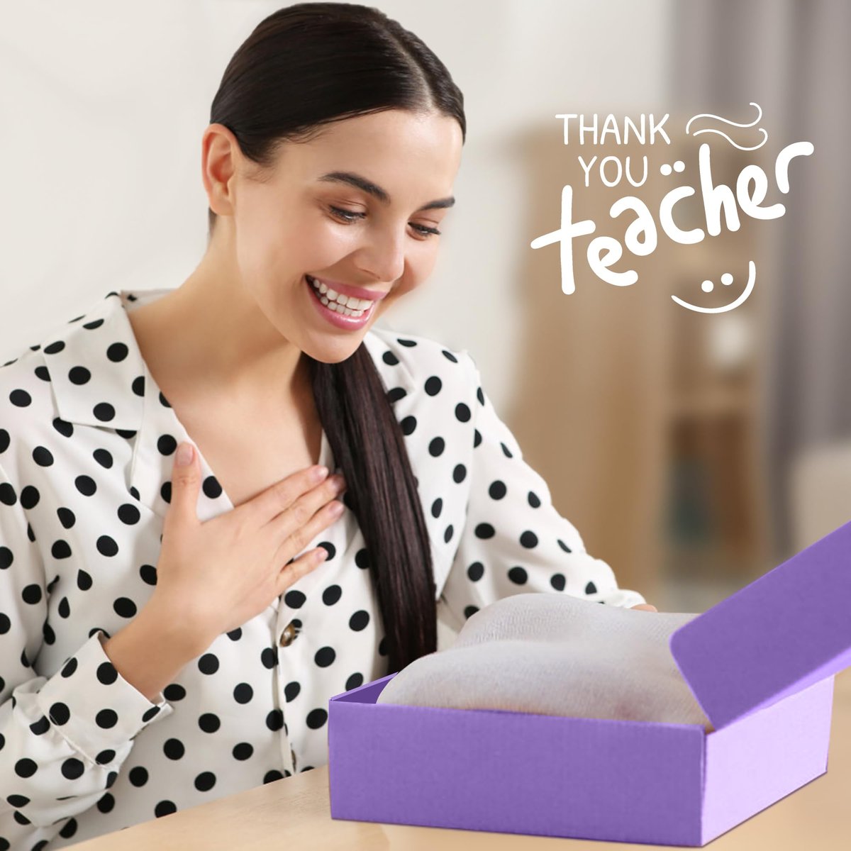 Teacher Appreciation Gifts for Women, Thank You Gifts for Women Teachers, Christmas Thanksgiving Gift for Woman Teacher, Back to School Gift - Unique Lavender Spa Basket Set - görsel 11