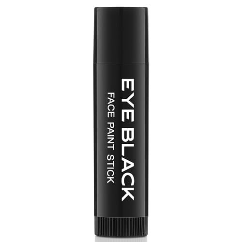 CCbeauty 12 Pack Black Eye Black Sticks for Baseball, Football, Softball & Lacrosse – Anti-Glare, Waterproof, Long-Lasting Eyeblack Avelisse